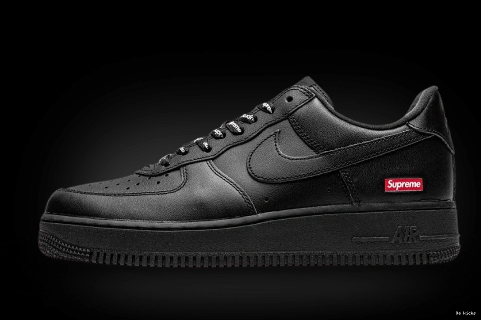 Low 1 Air Nike Black Supreme Force 0808
